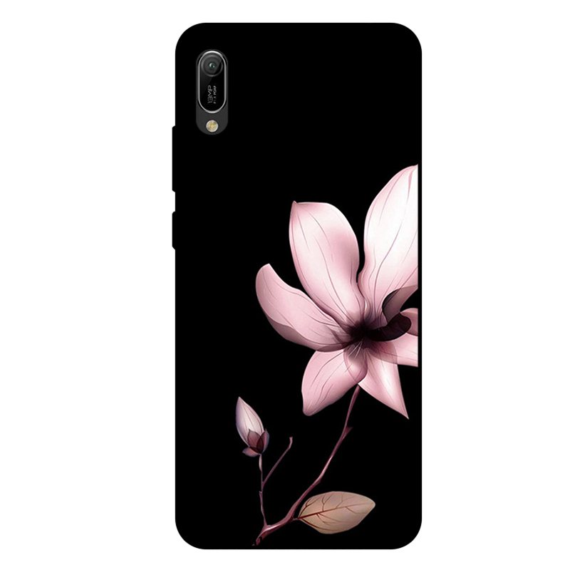 Etui Huawei Y6 2019 Telefon Komórkowy Zielony Nubuku, Pokrowce Huawei Y6 2019 All Inclusive Świeży Anti-fall