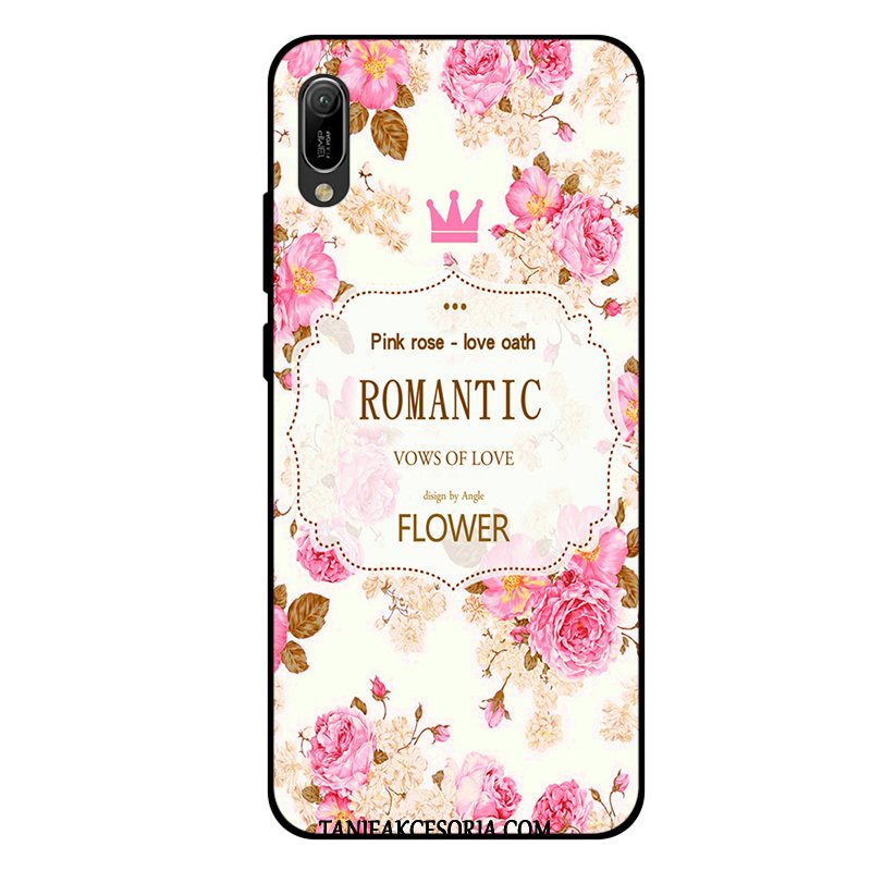 Etui Huawei Y6 2019 Telefon Komórkowy Zielony Nubuku, Pokrowce Huawei Y6 2019 All Inclusive Świeży Anti-fall