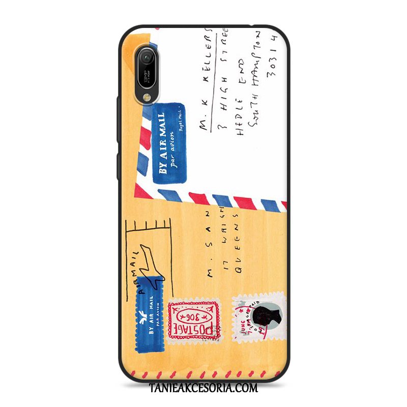 Etui Huawei Y6 2019 Vintage Ochraniacz Silikonowe, Pokrowce Huawei Y6 2019 Kreatywne All Inclusive Osobowość