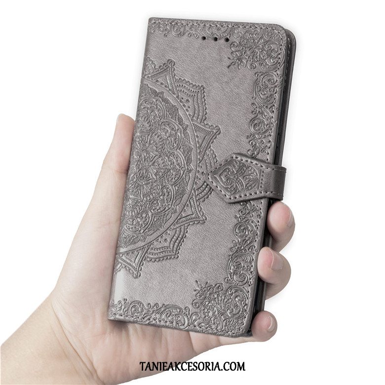 Etui Huawei Y7 2019 Anti-fall Skórzany Niebieski, Futerał Huawei Y7 2019 Ochraniacz Telefon Komórkowy Miękki