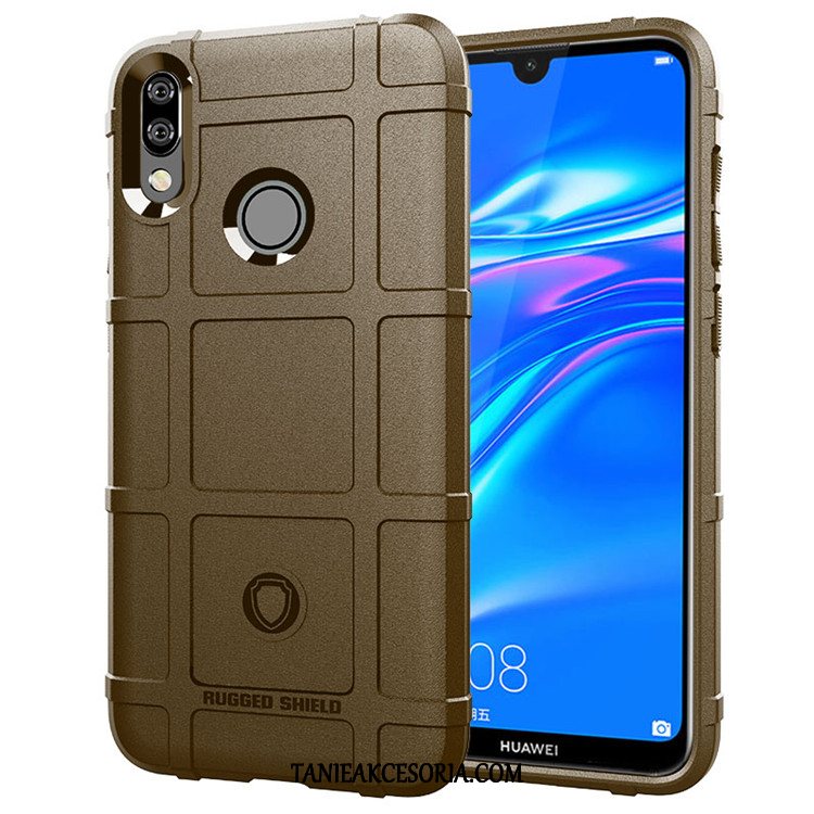 Etui Huawei Y7 2019 Anti-fall Trudno All Inclusive, Pokrowce Huawei Y7 2019 Wysoki Tendencja Zielony