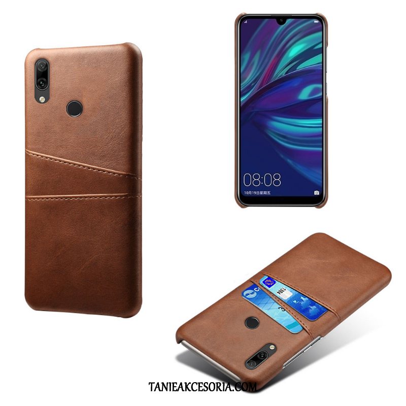 Etui Huawei Y7 2019 Biznes Vintage Ochraniacz, Pokrowce Huawei Y7 2019 Karta Telefon Komórkowy Jakość