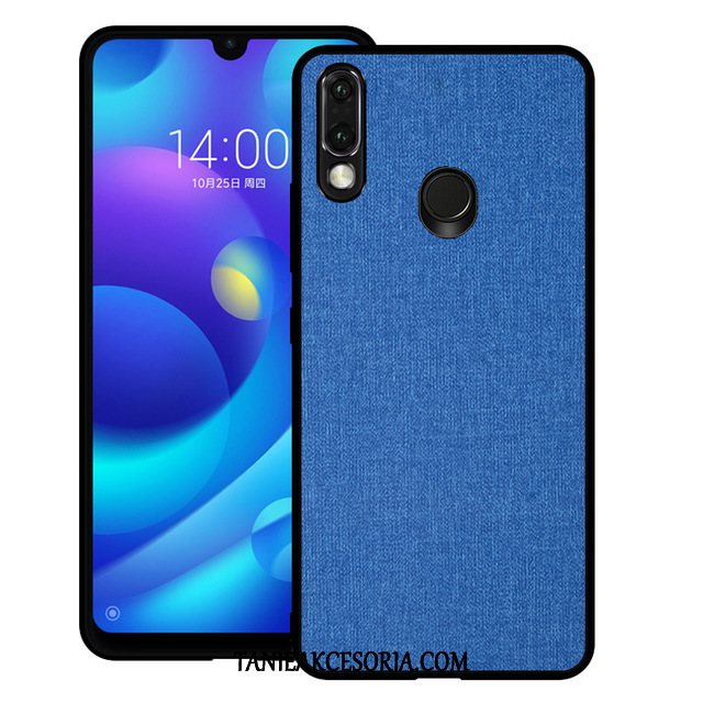 Etui Huawei Y7 2019 Miękki Szary Trudno, Pokrowce Huawei Y7 2019 Płótno Silikonowe Telefon Komórkowy