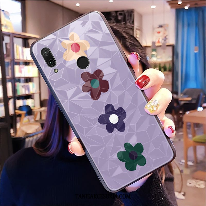 Etui Huawei Y7 2019 Serce Wzór Wiatr, Futerał Huawei Y7 2019 Świeży Mały Miękki