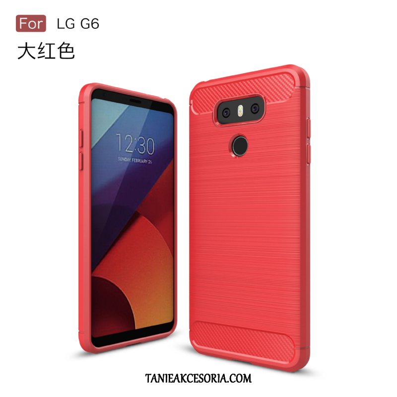 Etui Lg G6 All Inclusive Anti-fall Włókno, Obudowa Lg G6 Silikonowe Lekki I Cienki Miękki