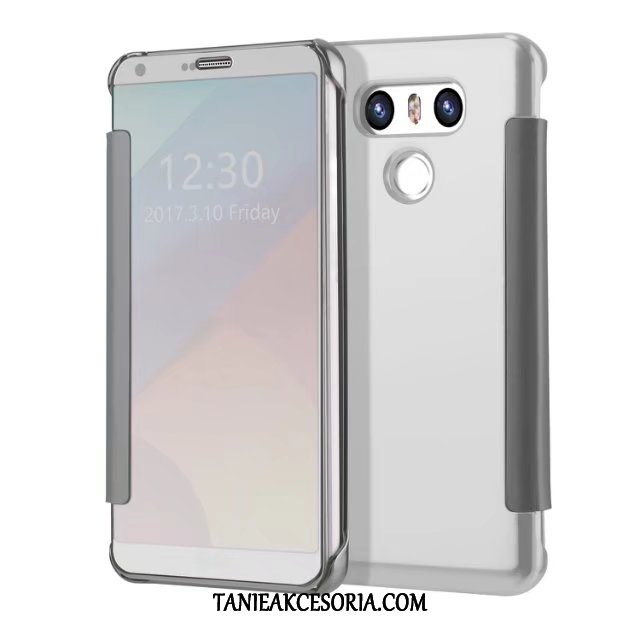 Etui Lg G6 Skórzany Odporny Na Zarysowania Telefon Komórkowy, Futerał Lg G6 Spoczynek Złoto Lustro