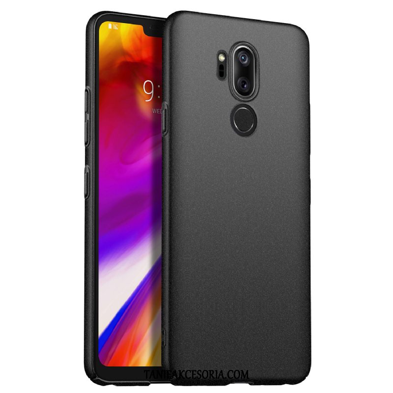 Etui Lg G7 Thinq Anti-fall Wzór Nubuku, Pokrowce Lg G7 Thinq Trudno Cienkie Jednolity Kolor