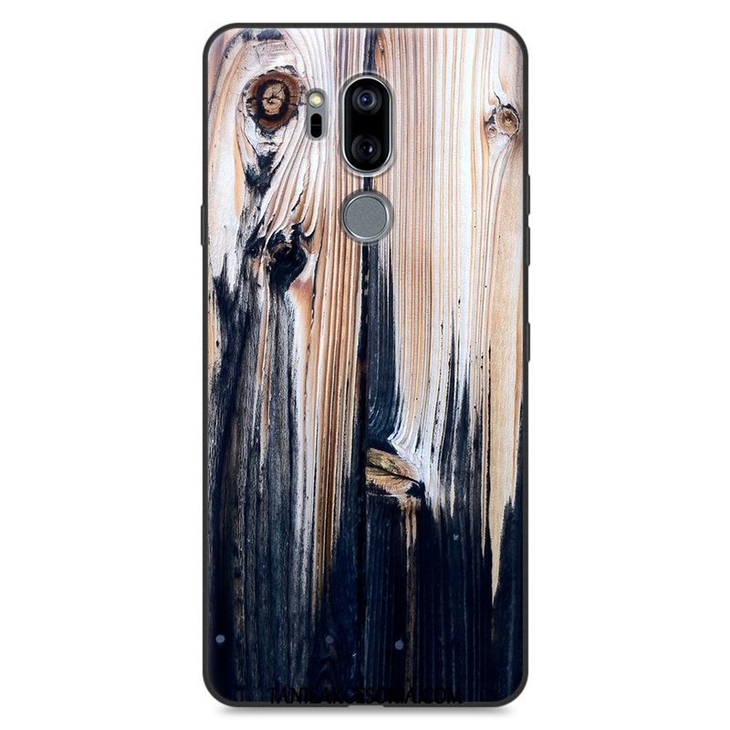 Etui Lg G7 Thinq Drewno Ochraniacz Miękki, Futerał Lg G7 Thinq Tendencja Niebieski All Inclusive