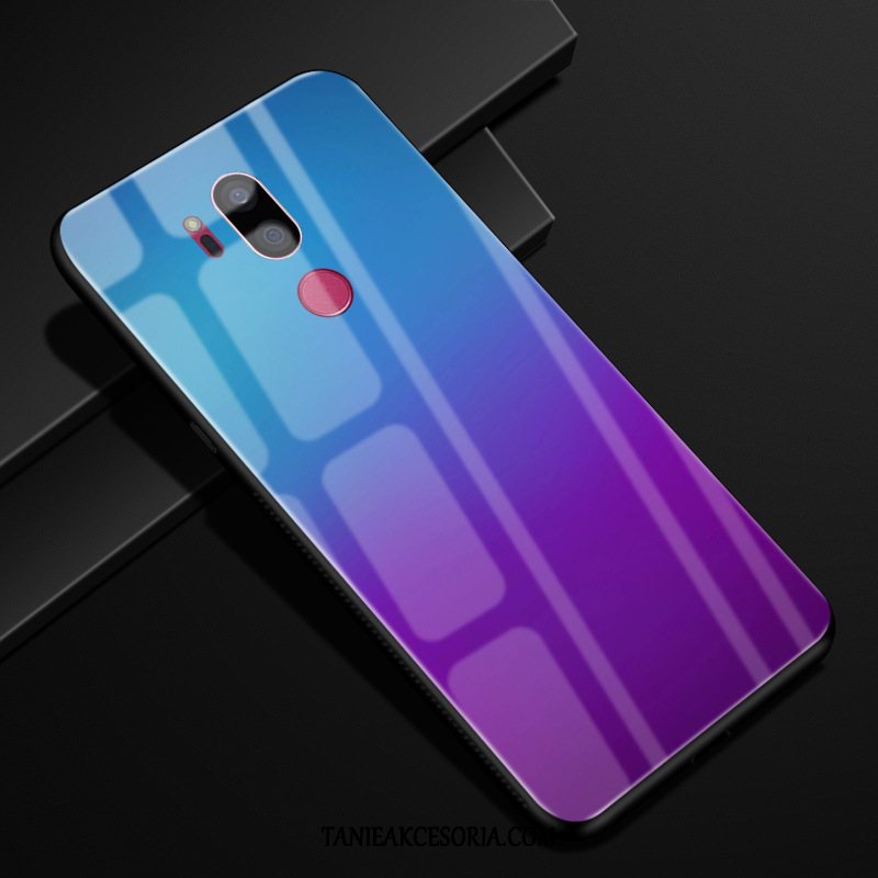 Etui Lg G7 Thinq Kreatywne Lustro Anti-fall, Obudowa Lg G7 Thinq Gradient Szkło Ochraniacz