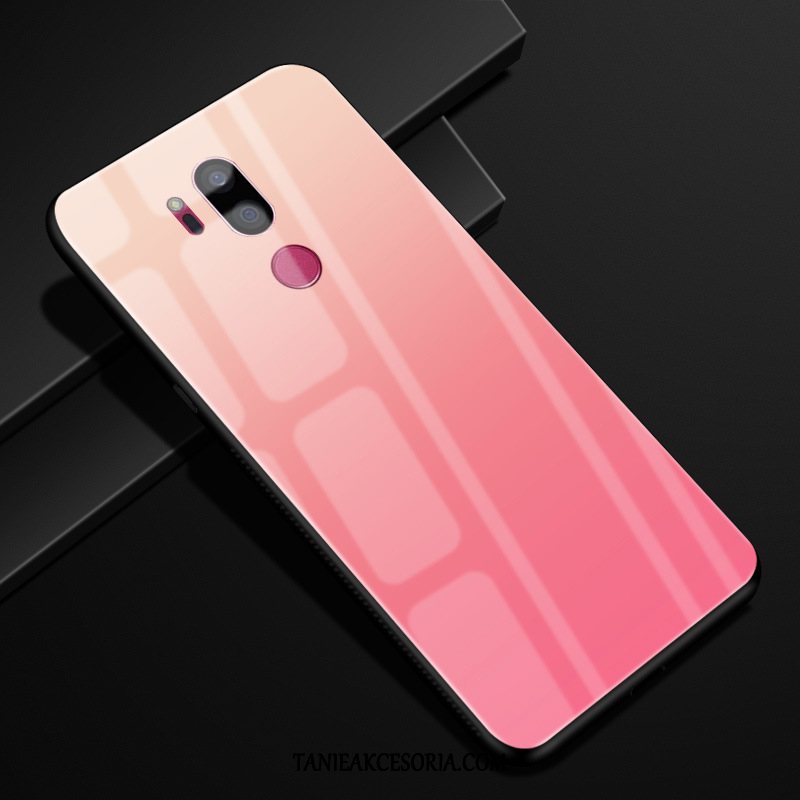 Etui Lg G7 Thinq Kreatywne Lustro Anti-fall, Obudowa Lg G7 Thinq Gradient Szkło Ochraniacz