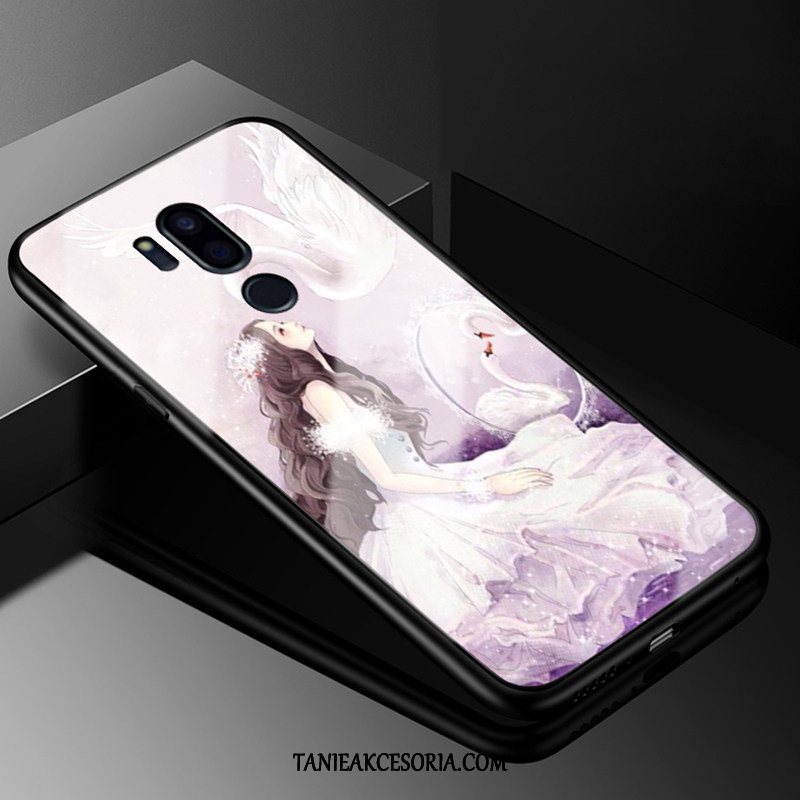 Etui Lg G7 Thinq Miękki Silikonowe Tendencja, Pokrowce Lg G7 Thinq Ochraniacz Kreskówka Purpurowy