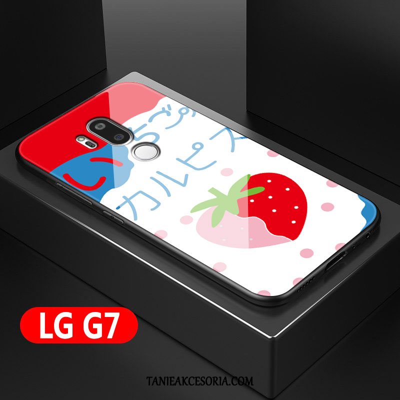 Etui Lg G7 Thinq Ochraniacz Osobowość Piękny, Obudowa Lg G7 Thinq Świeży Czerwony Telefon Komórkowy