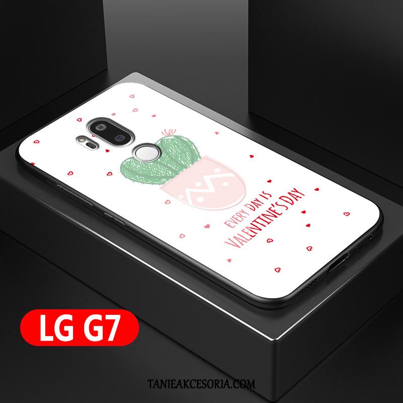 Etui Lg G7 Thinq Ochraniacz Osobowość Piękny, Obudowa Lg G7 Thinq Świeży Czerwony Telefon Komórkowy