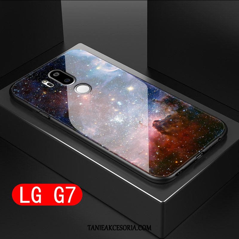 Etui Lg G7 Thinq Telefon Komórkowy Anti-fall Szkło, Obudowa Lg G7 Thinq Gwiaździsty Silikonowe Ochraniacz