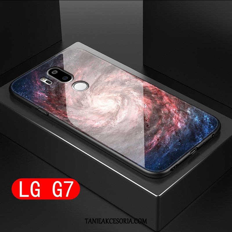 Etui Lg G7 Thinq Telefon Komórkowy Anti-fall Szkło, Obudowa Lg G7 Thinq Gwiaździsty Silikonowe Ochraniacz