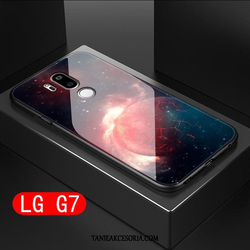 Etui Lg G7 Thinq Telefon Komórkowy Anti-fall Szkło, Obudowa Lg G7 Thinq Gwiaździsty Silikonowe Ochraniacz