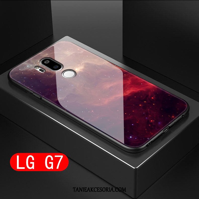 Etui Lg G7 Thinq Telefon Komórkowy Anti-fall Szkło, Obudowa Lg G7 Thinq Gwiaździsty Silikonowe Ochraniacz