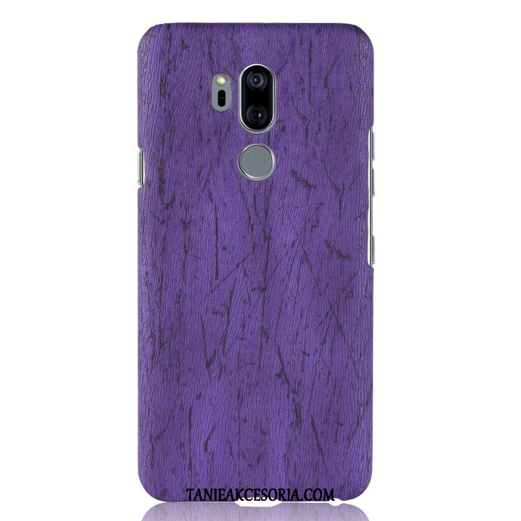 Etui Lg G7 Thinq Vintage Skóra Ziarno Drewna, Pokrowce Lg G7 Thinq Osobowość Brązowy Kreatywne