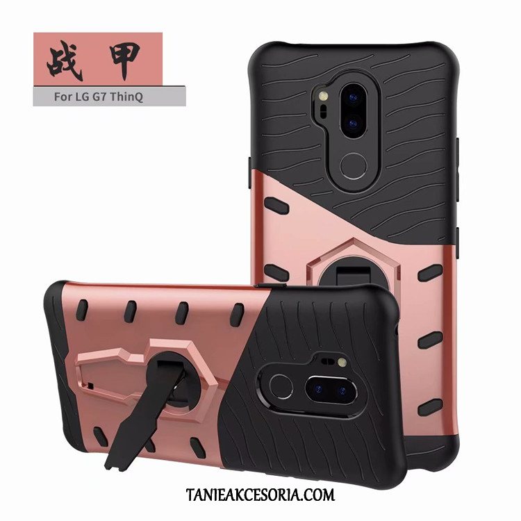 Etui Lg G7 Thinq Wspornik All Inclusive Ochraniacz, Pokrowce Lg G7 Thinq Telefon Komórkowy Niebieski