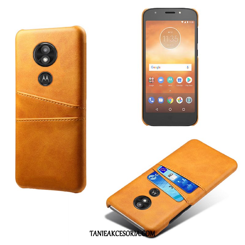 Etui Moto E5 Play Vintage Ochraniacz Anti-fall, Obudowa Moto E5 Play Telefon Komórkowy Jakość Zielony