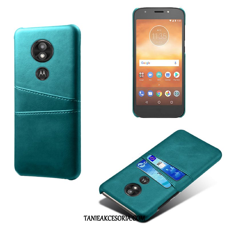 Etui Moto E5 Play Vintage Ochraniacz Anti-fall, Obudowa Moto E5 Play Telefon Komórkowy Jakość Zielony