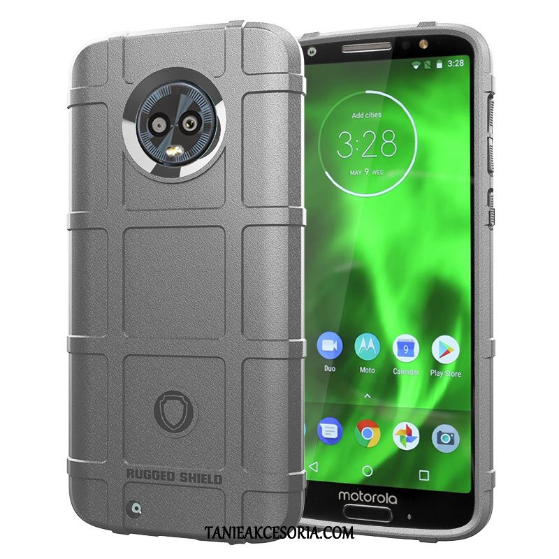 Etui Moto G6 Miękki Silikonowe Zielony, Pokrowce Moto G6 Anti-fall Telefon Komórkowy Zielony