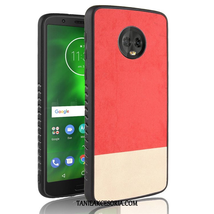 Etui Moto G6 Telefon Komórkowy Mieszane Kolory Czerwony, Futerał Moto G6 Ochraniacz Zielony All Inclusive