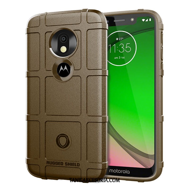 Etui Moto G7 Play Anti-fall Ochraniacz Europa, Futerał Moto G7 Play Telefon Komórkowy Szary Taktyka