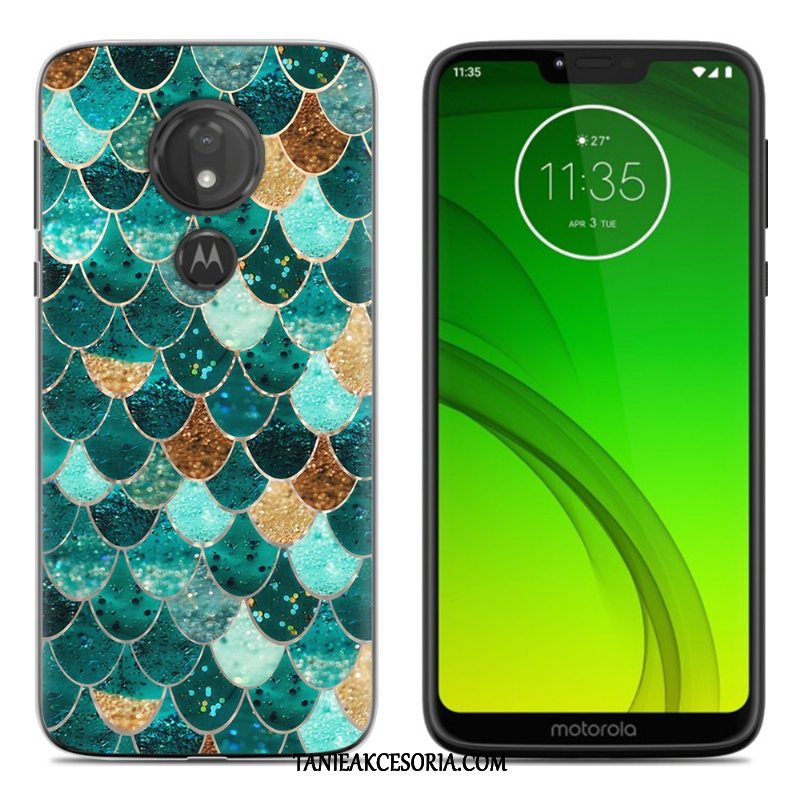 Etui Moto G7 Play Kreatywne Purpurowy Telefon Komórkowy, Pokrowce Moto G7 Play Miękki Silikonowe Osobowość