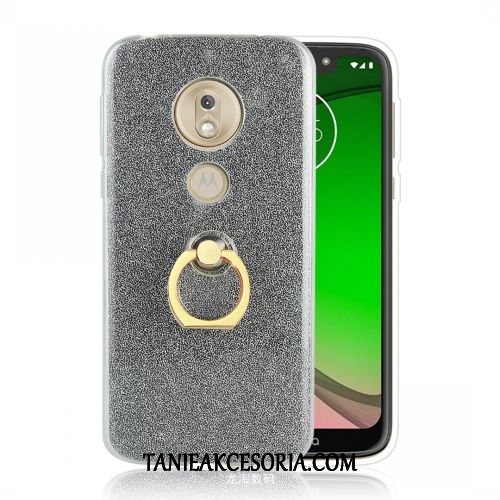 Etui Moto G7 Play Ochraniacz Telefon Komórkowy Wspornik, Pokrowce Moto G7 Play Ring Anti-fall Proszek