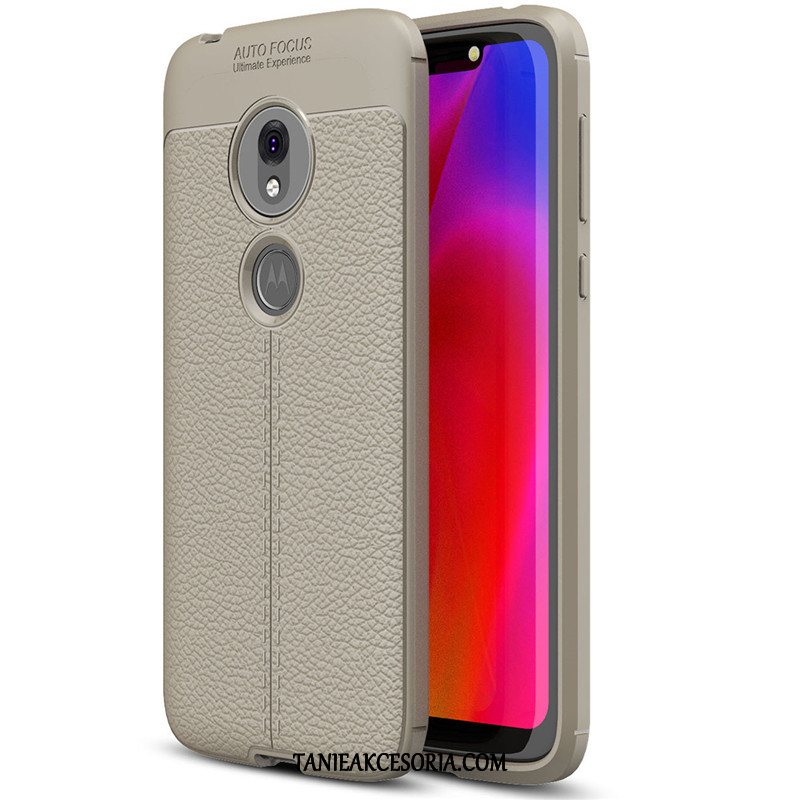 Etui Moto G7 Play Telefon Komórkowy Ochraniacz Proste, Pokrowce Moto G7 Play Wzór Skóra Miękki