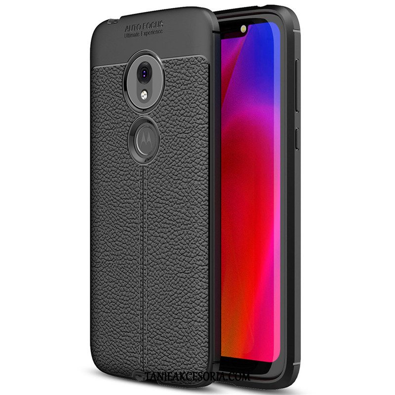 Etui Moto G7 Play Telefon Komórkowy Ochraniacz Proste, Pokrowce Moto G7 Play Wzór Skóra Miękki