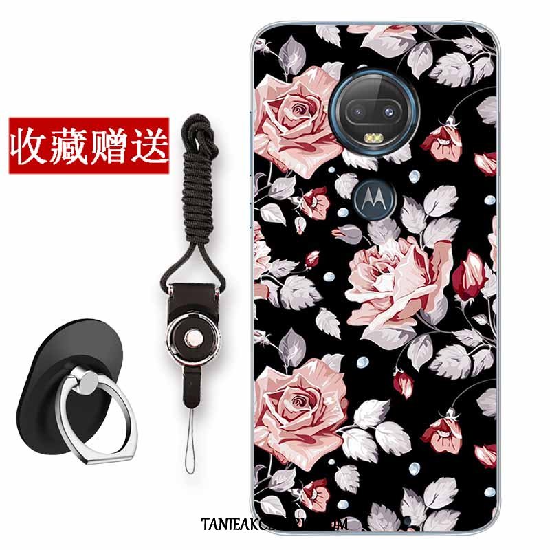 Etui Moto G7 Plus Vintage Miękki Telefon Komórkowy, Pokrowce Moto G7 Plus All Inclusive Anti-fall Chiński Styl