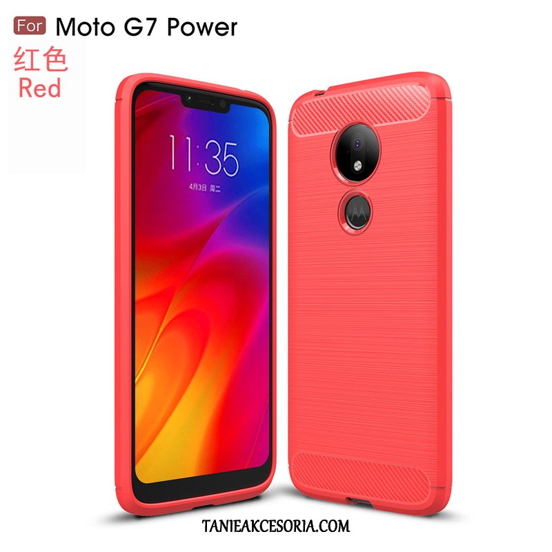 Etui Moto G7 Power All Inclusive Silikonowe Ochraniacz, Obudowa Moto G7 Power Jedwab Nowy Miękki