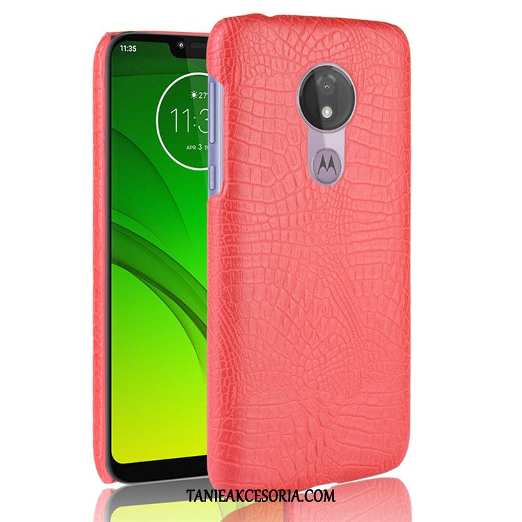 Etui Moto G7 Power Kreatywne Pomarańczowy Biznes, Obudowa Moto G7 Power Telefon Komórkowy