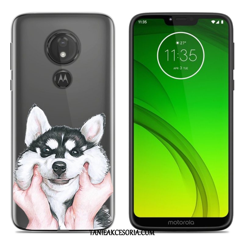 Etui Moto G7 Power Nowy Czarny Telefon Komórkowy, Pokrowce Moto G7 Power Kreskówka Kolor Miękki