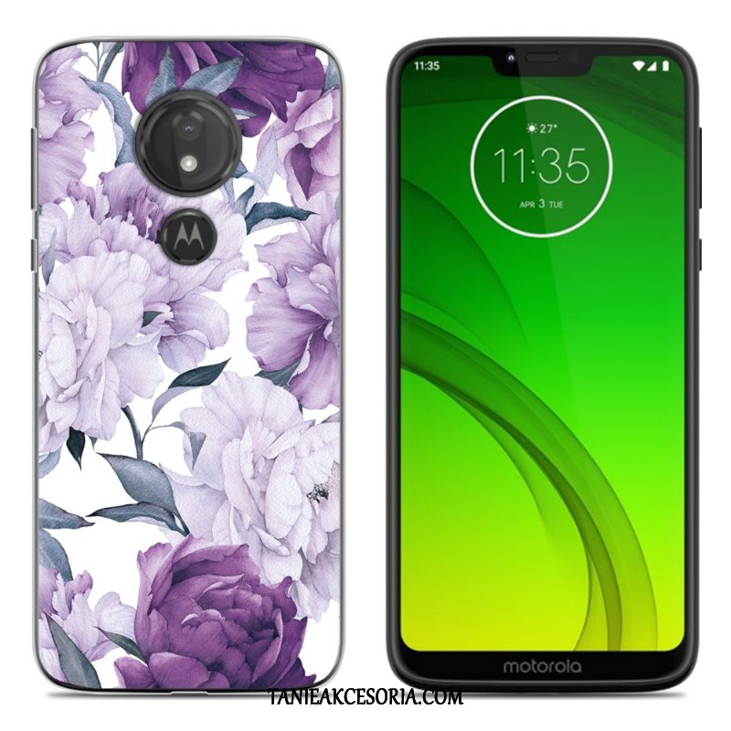 Etui Moto G7 Power Nowy Czarny Telefon Komórkowy, Pokrowce Moto G7 Power Kreskówka Kolor Miękki