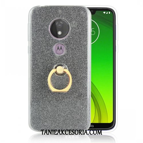 Etui Moto G7 Power Ochraniacz Ring Czerwony, Futerał Moto G7 Power Anti-fall Europa Miękki