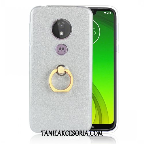 Etui Moto G7 Power Ochraniacz Ring Czerwony, Futerał Moto G7 Power Anti-fall Europa Miękki