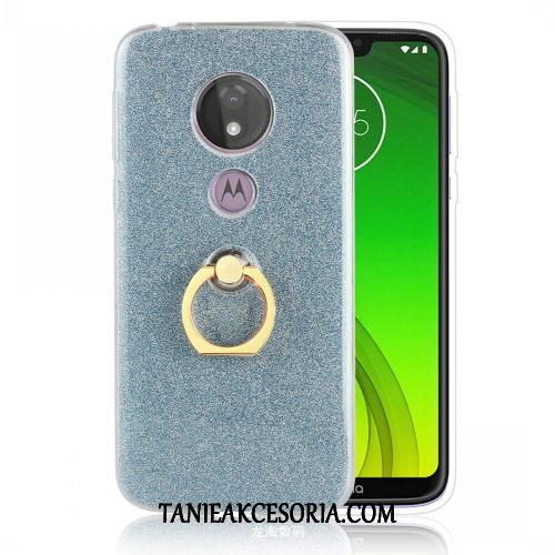 Etui Moto G7 Power Ochraniacz Ring Czerwony, Futerał Moto G7 Power Anti-fall Europa Miękki