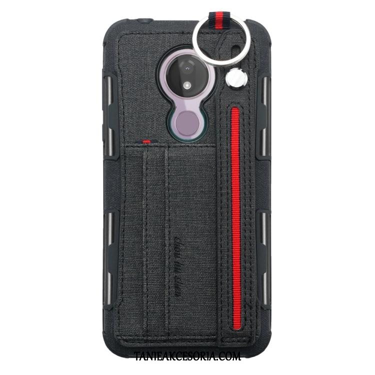 Etui Moto G7 Power Telefon Komórkowy All Inclusive Ochraniacz, Obudowa Moto G7 Power Karta Khaki Kreatywne