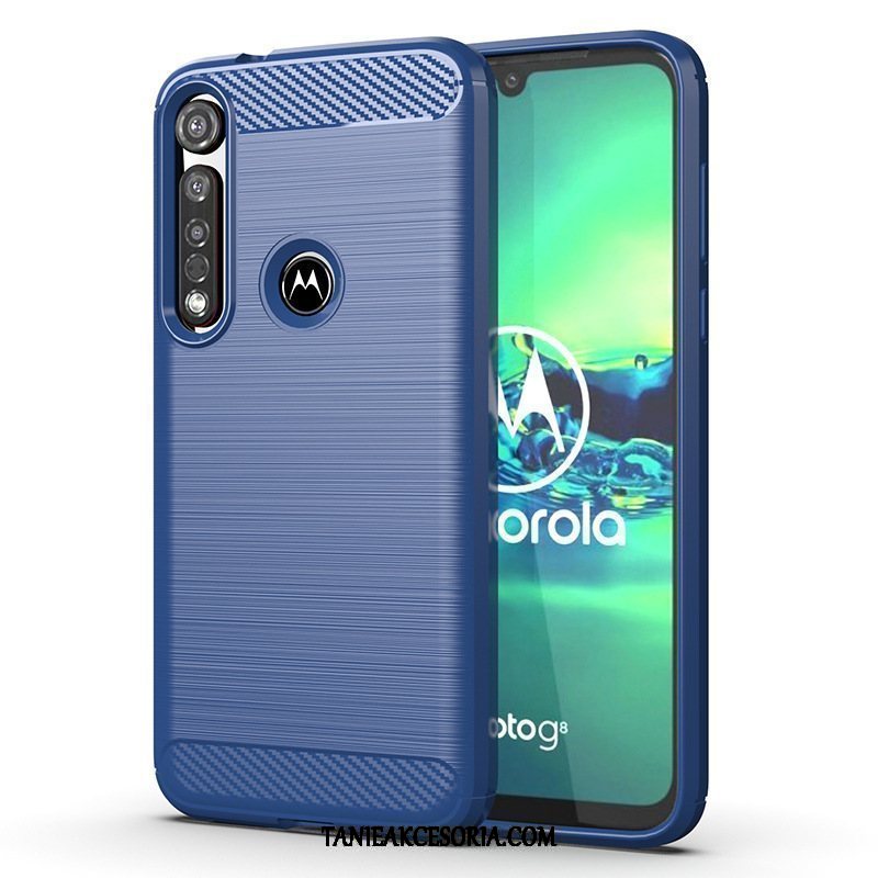 Etui Moto G8 Plus Silikonowe Jedwab Anti-fall, Pokrowce Moto G8 Plus Ochraniacz Proste Telefon Komórkowy