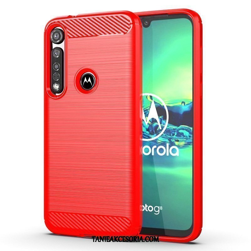 Etui Moto G8 Plus Silikonowe Jedwab Anti-fall, Pokrowce Moto G8 Plus Ochraniacz Proste Telefon Komórkowy