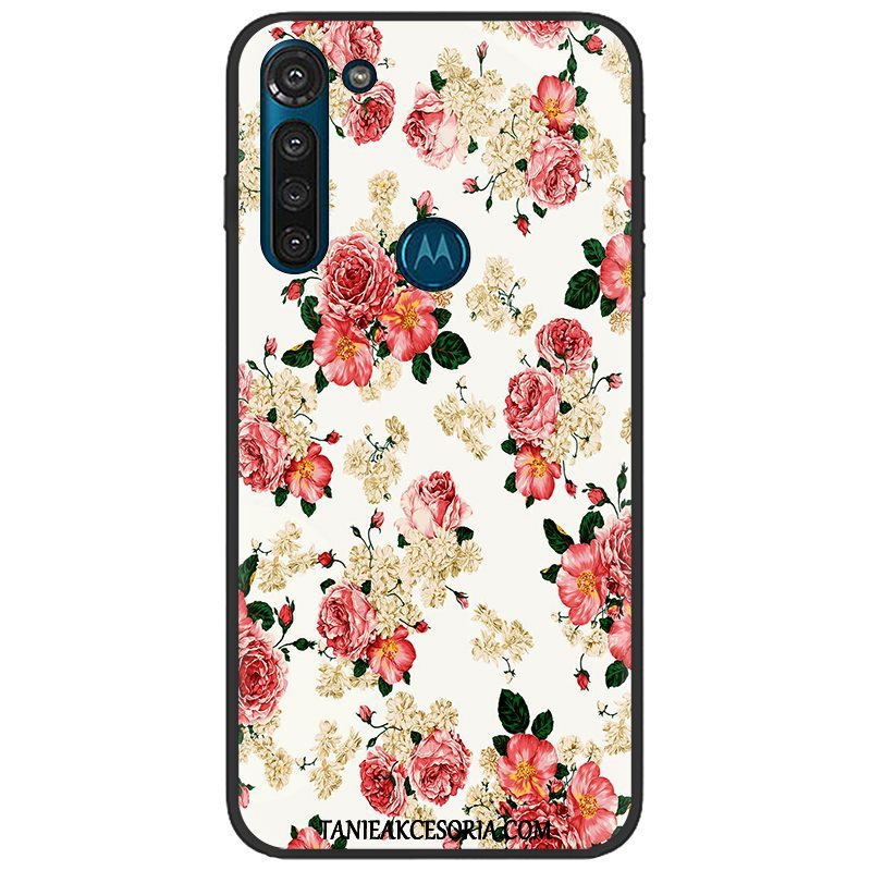 Etui Moto G8 Power Tendencja Kolor Czarny, Pokrowce Moto G8 Power Miękki Nubuku Pu