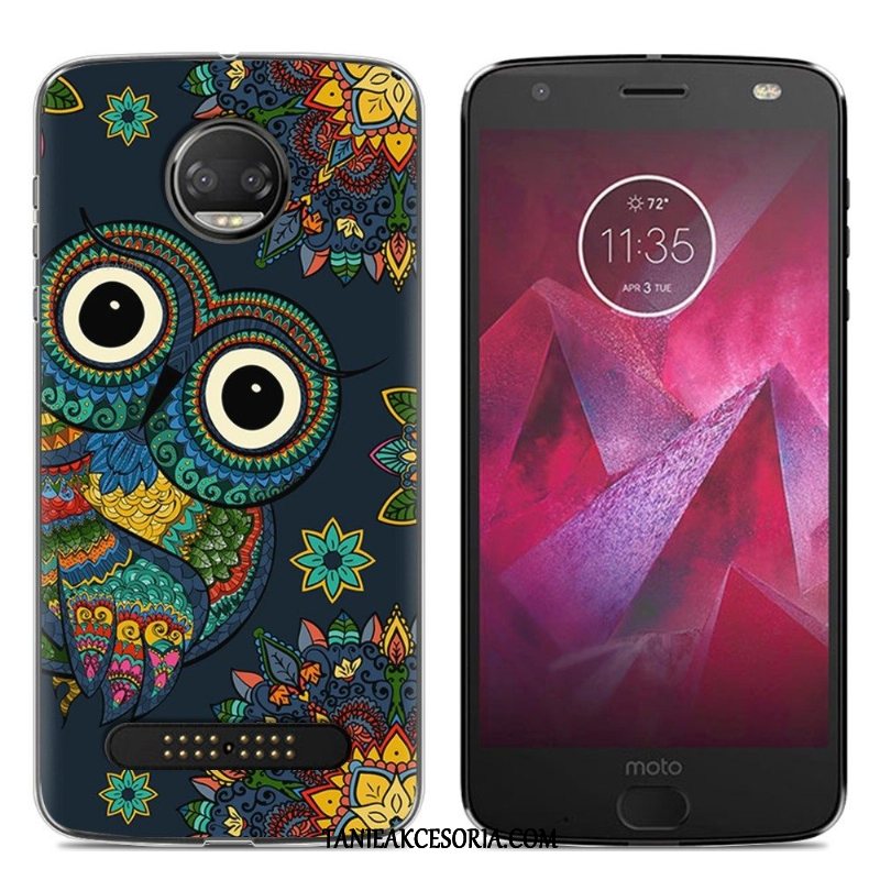 Etui Moto Z2 Force Edition Przezroczysty Telefon Komórkowy Duży, Pokrowce Moto Z2 Force Edition Kreatywne Różowe Silikonowe