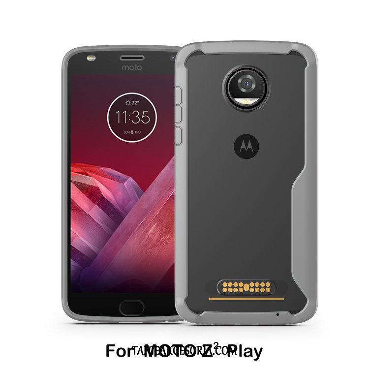 Etui Moto Z2 Play Biznes Przezroczysty Ochraniacz, Pokrowce Moto Z2 Play Proste Telefon Komórkowy Anti-fall