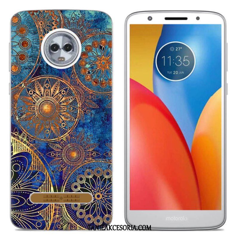 Etui Moto Z3 Play Telefon Komórkowy Silikonowe Kolor, Obudowa Moto Z3 Play Kreatywne Ochraniacz Beige