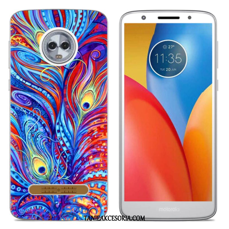 Etui Moto Z3 Play Telefon Komórkowy Silikonowe Kolor, Obudowa Moto Z3 Play Kreatywne Ochraniacz Beige