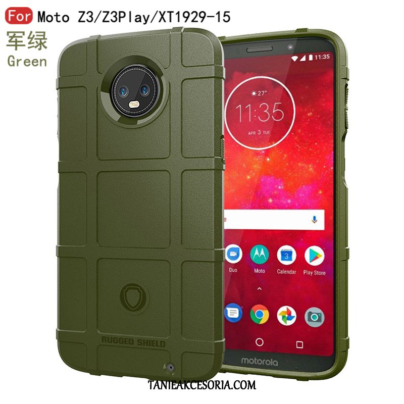 Etui Moto Z3 Play Tendencja Nowy Szary, Pokrowce Moto Z3 Play Miękki Ochraniacz Silikonowe