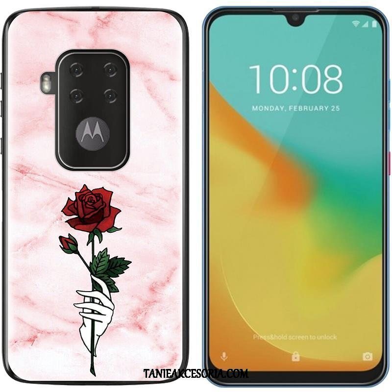 Etui Motorola One Zoom Płótno Tendencja Nowy, Pokrowce Motorola One Zoom Gorąca Sprzedaż Telefon Komórkowy Purpurowy